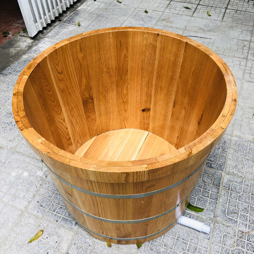 Mua bồn tắm tròn gỗ sồi bo viền tại TP. Hồ Chí Minh ở đâu chất lượng?