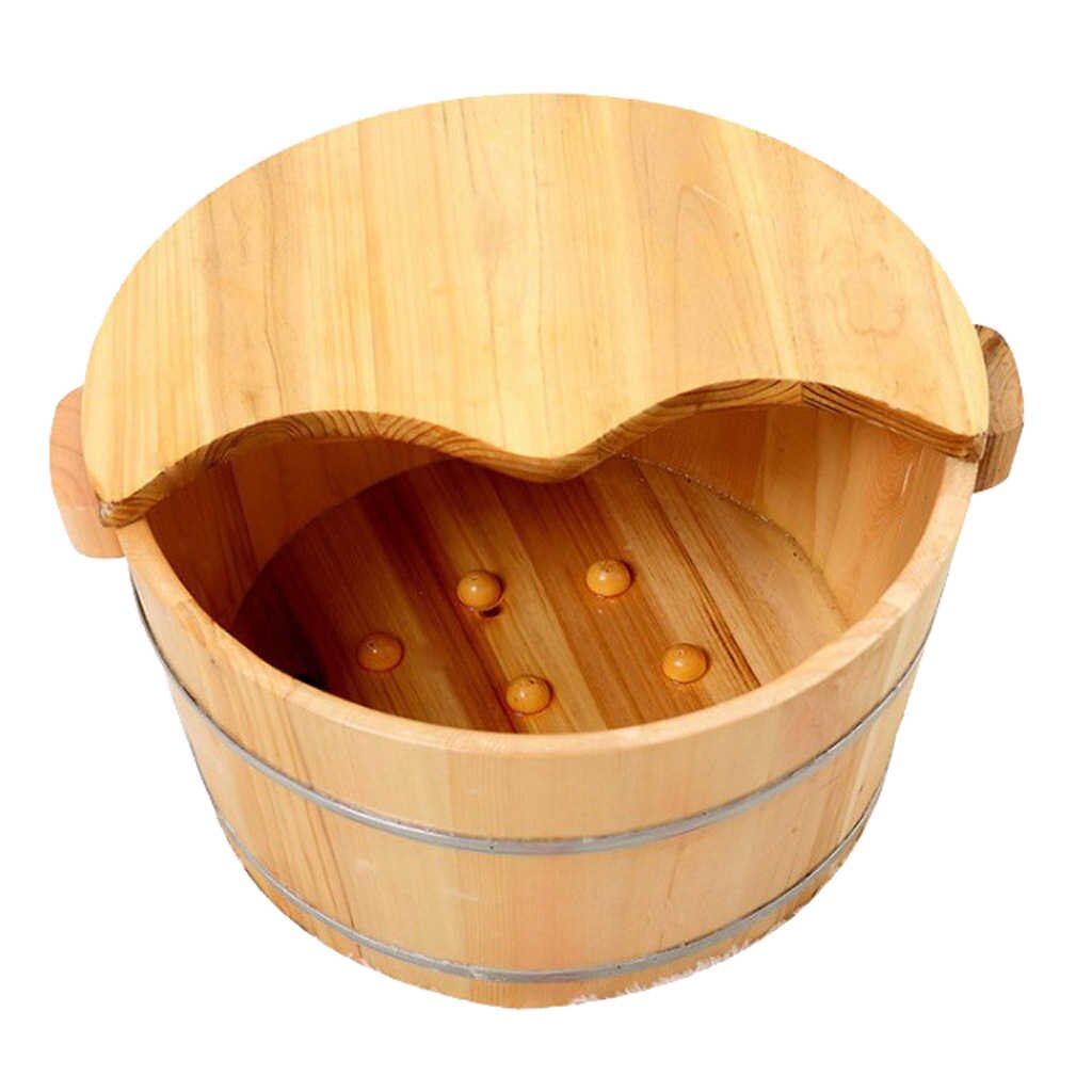 Bồn ngâm chân gỗ Pơ mu cỡ lớn