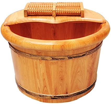 Đặc điểm của chậu ngâm chân massage gỗ thông Nhật