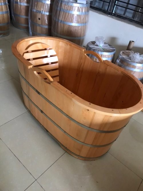 bán bồn tắm gỗ cũ