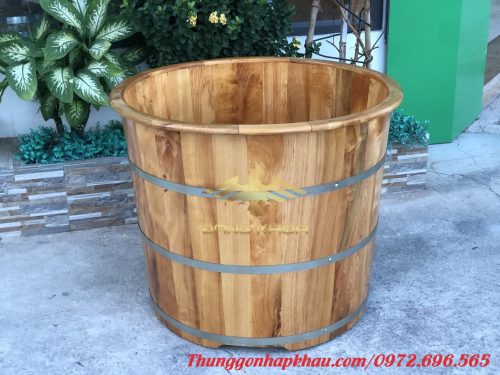 Bồn tắm gỗ