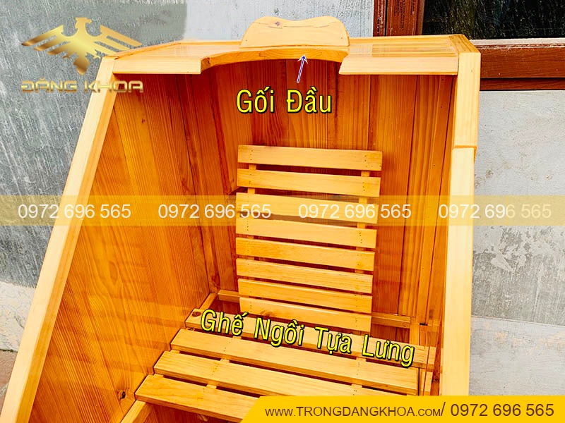 Lựa chọn theo kiểu dáng của bồn tắm gỗ xông