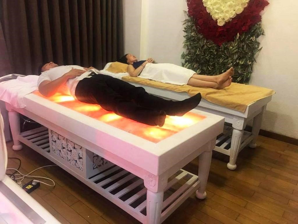 Những công dụng tuyệt vời của giường xông hơi